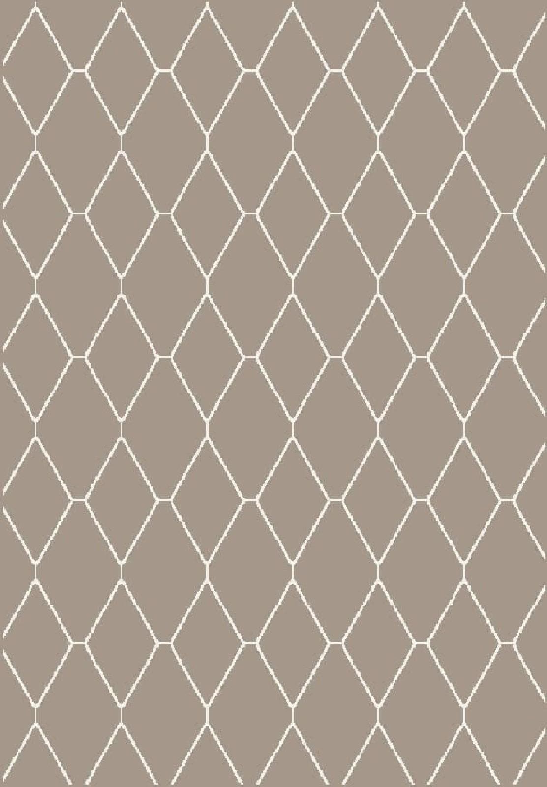 Ковер Devos Caby Ambiance 81228 Beige-White 2.4x3.3м