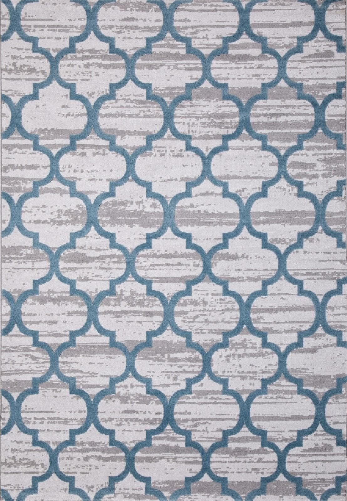 Ковер ARDA Valentino M012A D.GREY SHRINK / L.BLUE HEATSET 2x4м