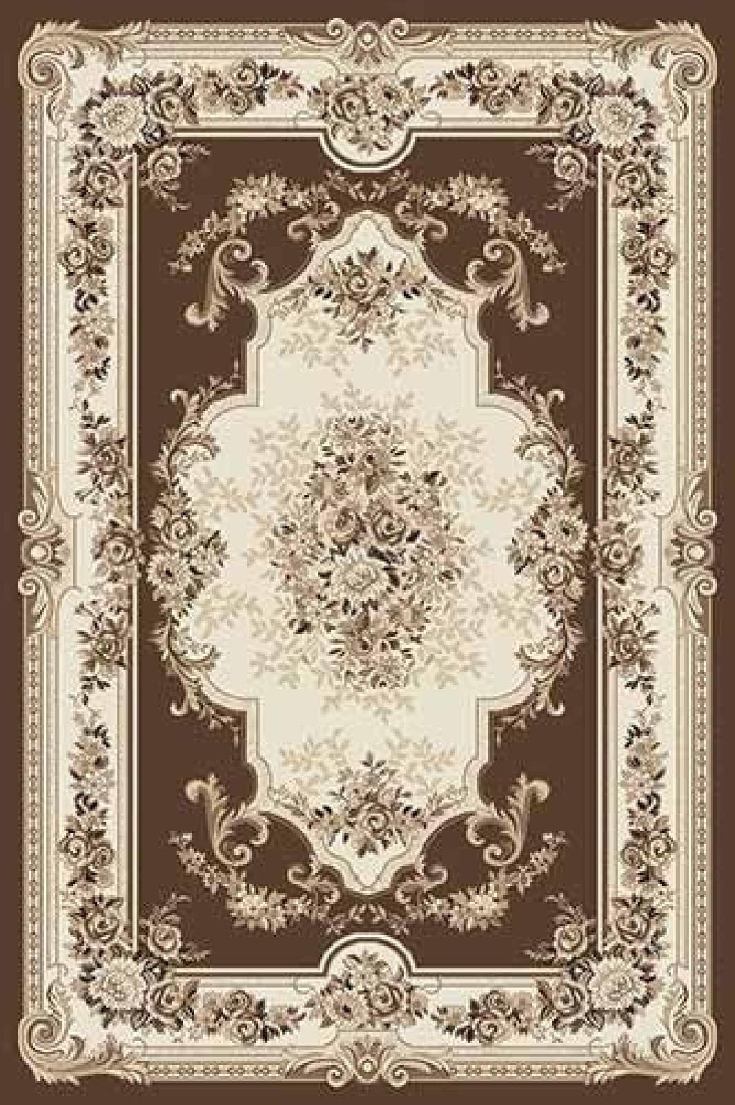 Ковер Merinos Valencia Deluxe 4015 BROWN 0.8x1.5м