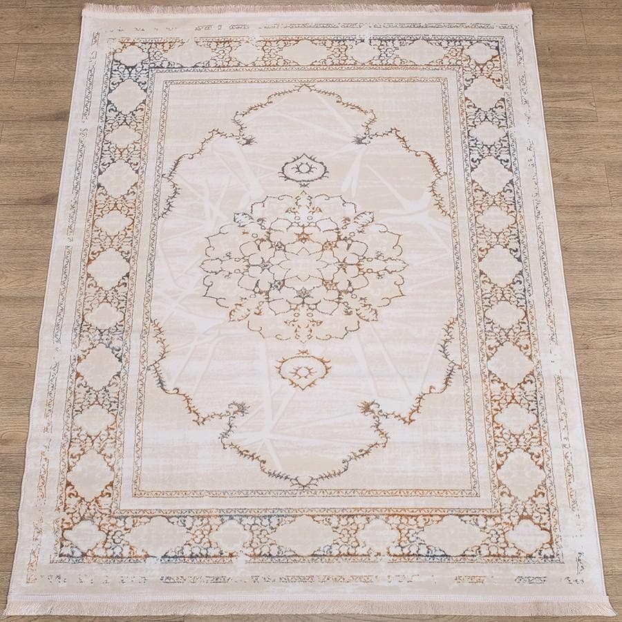 Ковер Karmen hali Ascona 4417A BEJ FLOS / BEJ FLOS 1x2м