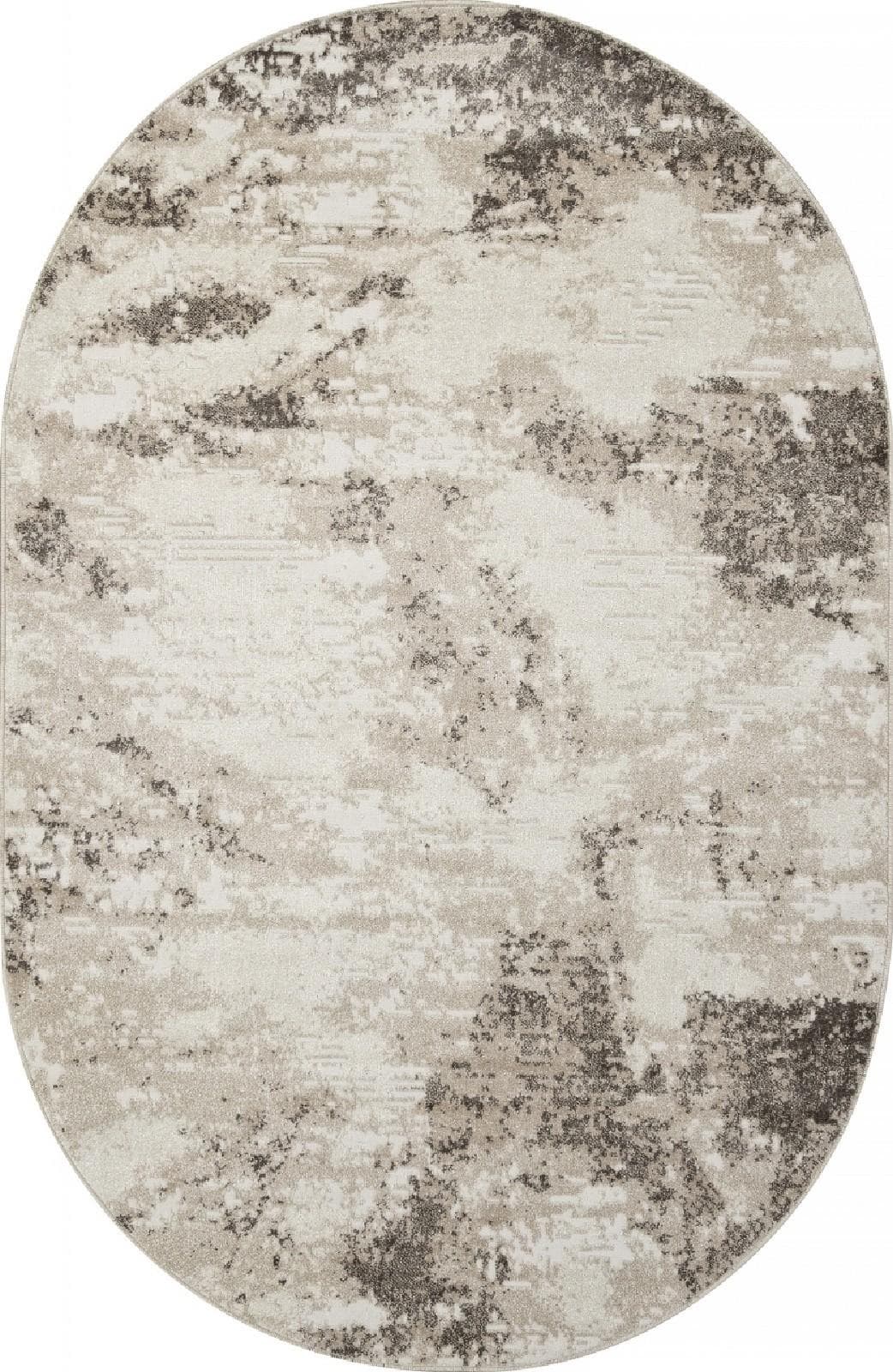 Ковер Ковер MERINOS SIMIRA F219 BEIGE Овал 0.8x1.5м