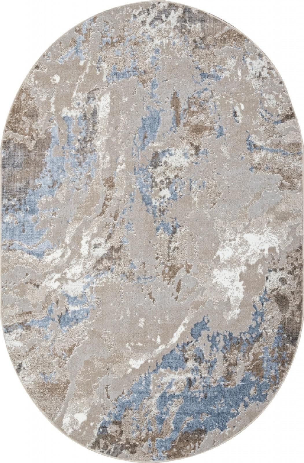 L.BLUE / BEIGE · Овал