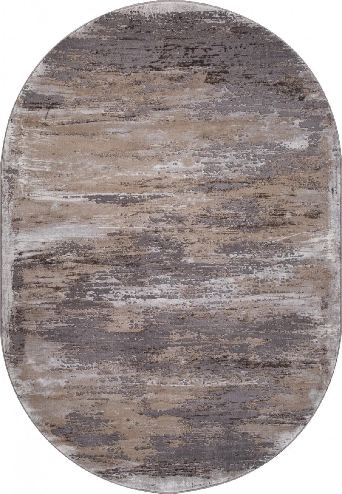Ковер MERINOS GRAFF 3271 GRAY-BEIGE Овал Овал 1.6x3м