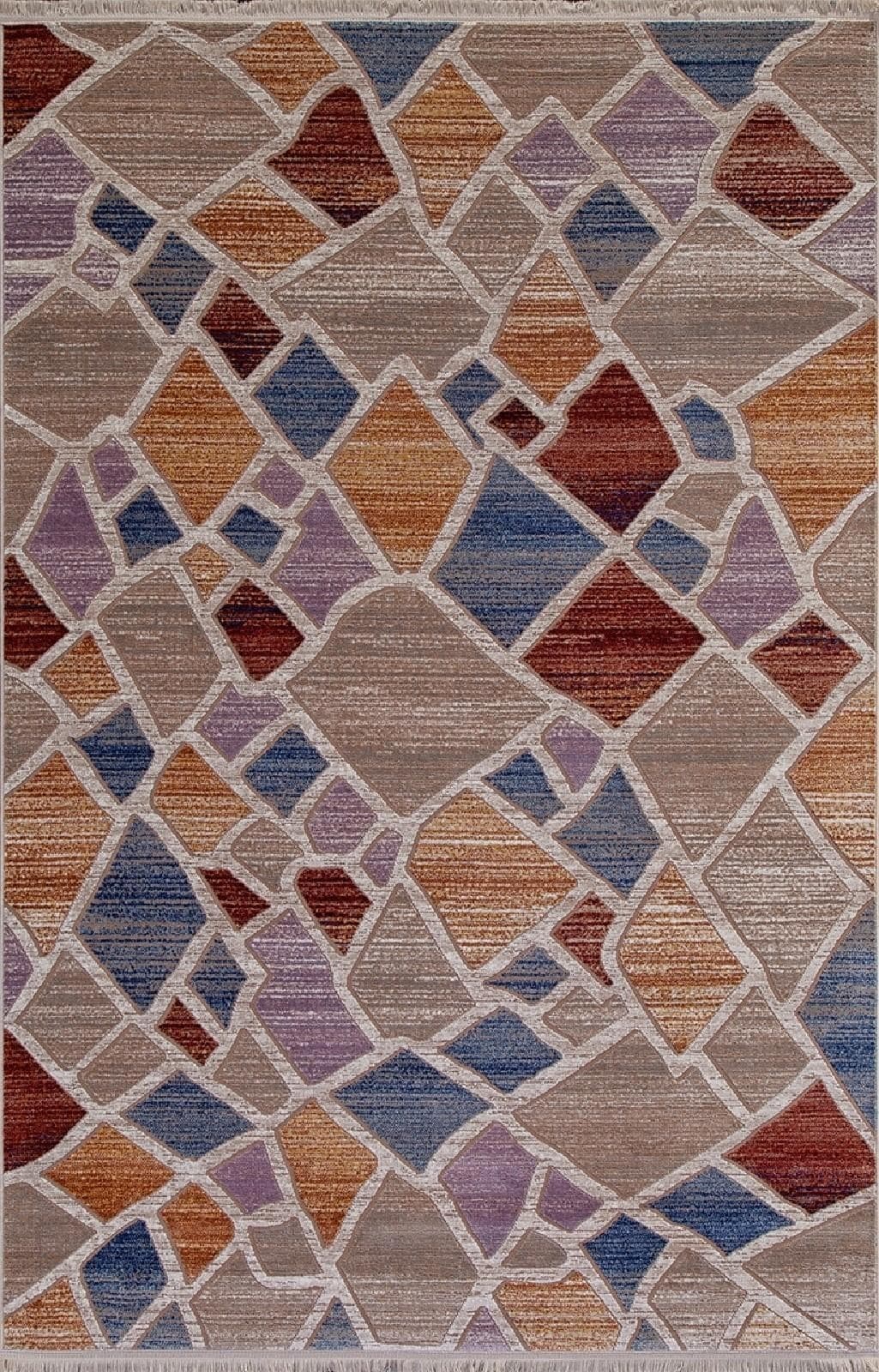 Ковер KARMEN HALI RIM 05709K BROWN / BROWN 0.95x2м
