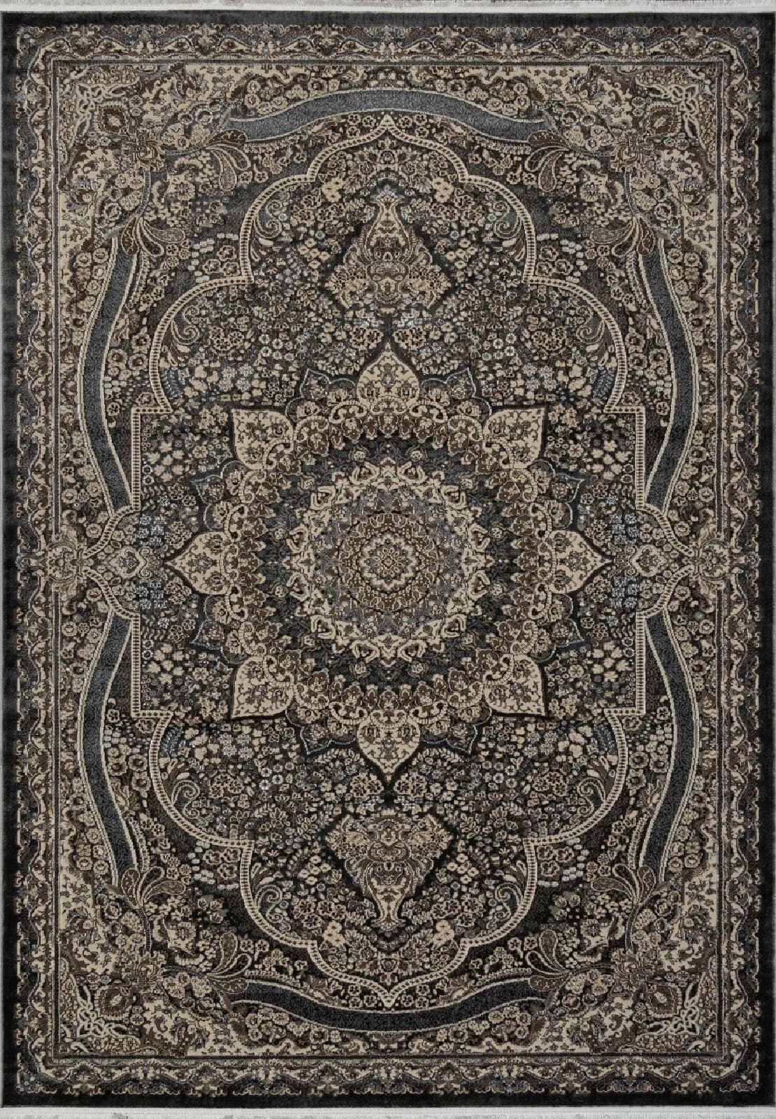 Ковер MERINOS DOLCE d415 DARK GRAY 1.2x1.7м