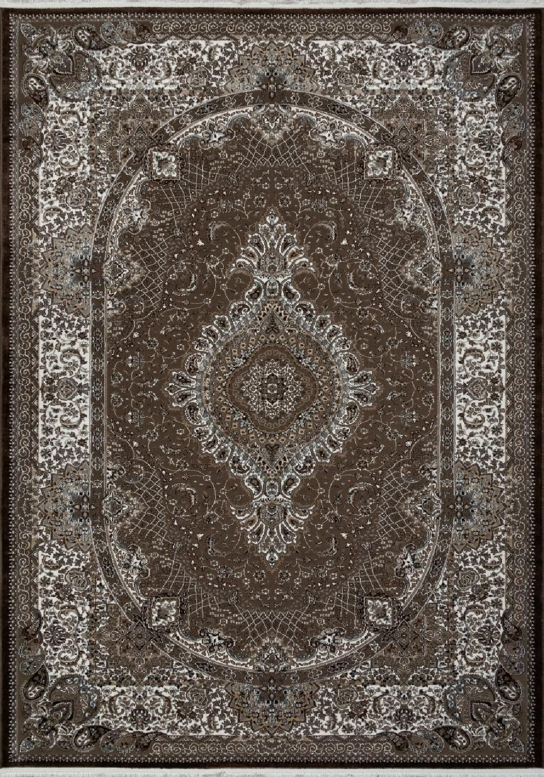 Ковер MERINOS DOLCE d414 BROWN 0.8x1.33м