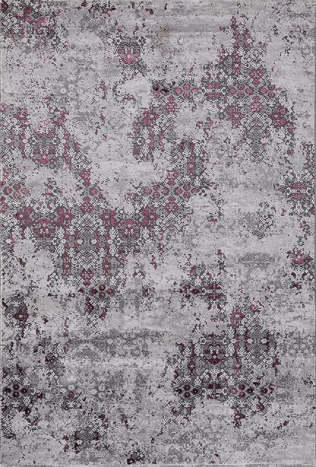 Ковер MERINOS GRAND 23418 950 GREY / PURPLE 0.8x1.5м
