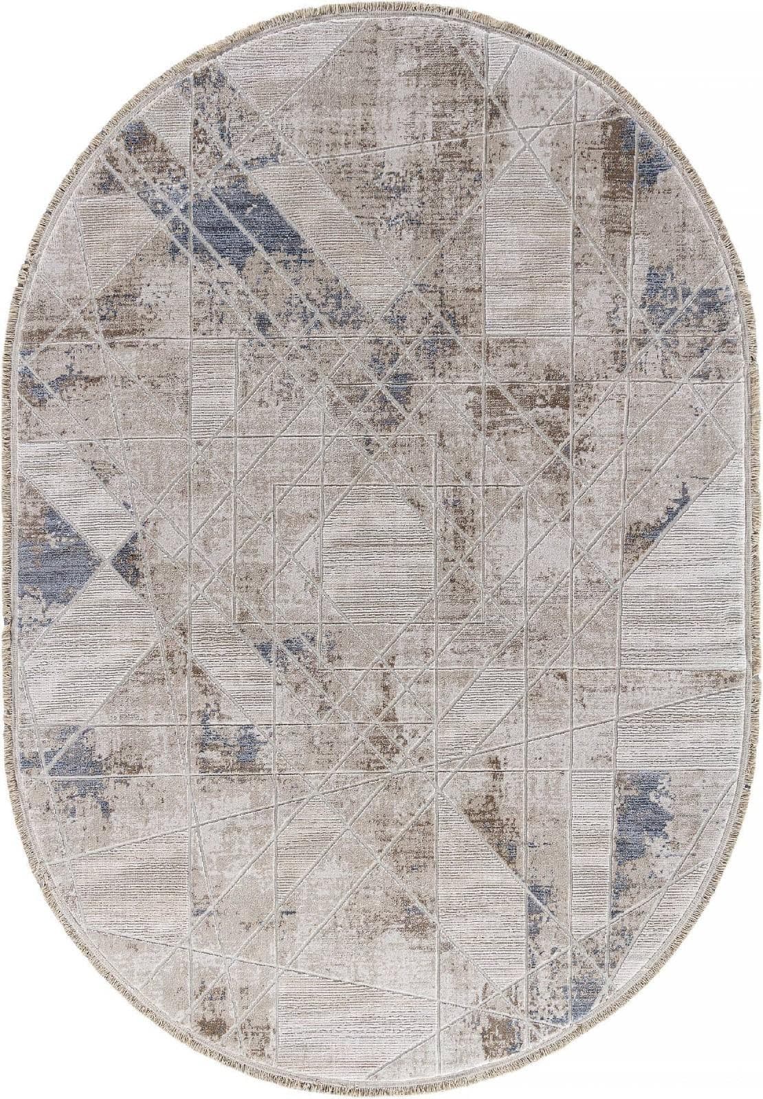 Ковер Ковер DURKAR Jasmine 35991Z BEIGE / CREAM Овал Овал 0.8x1.5м