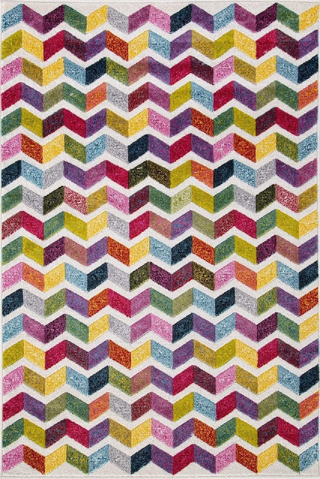 Ковер MERINOS RIO C056 MULTICOLOR-GRAY 0.8x1.5м